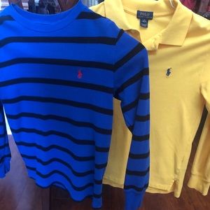 Boys long sleeve shirts